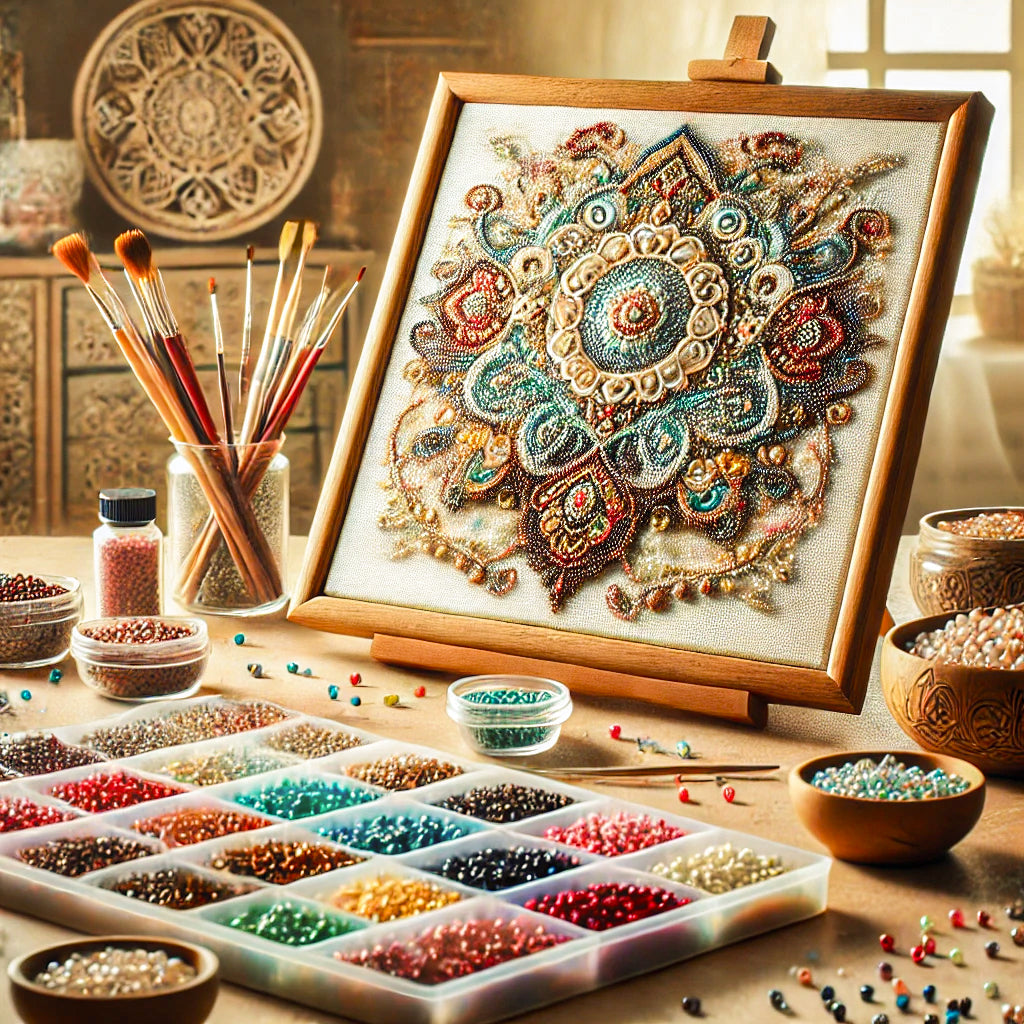 Beading paintings