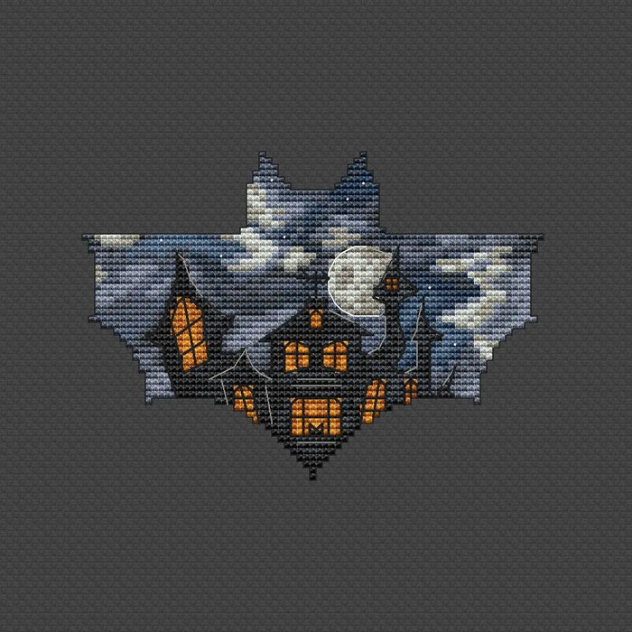 Old castle - PDF Cross Stitch Pattern