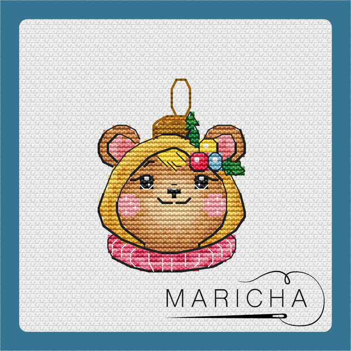 Bear - PDF Cross Stitch Pattern