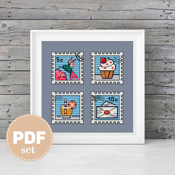 Such a different summer - PDF Cross Stitch Pattern