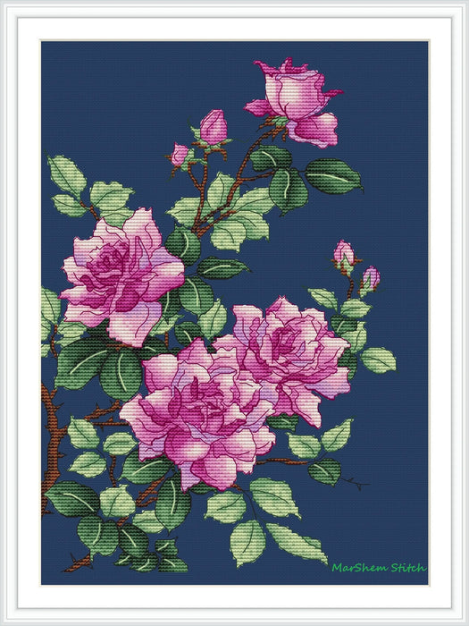 Roses - PDF Cross Stitch Pattern