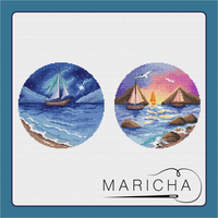 Sea Romance - PDF Cross Stitch Pattern