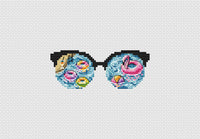 Sunglasses Pool - PDF Cross Stitch Pattern