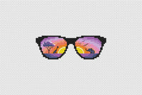 Sunglasses Africa - PDF Cross Stitch Pattern
