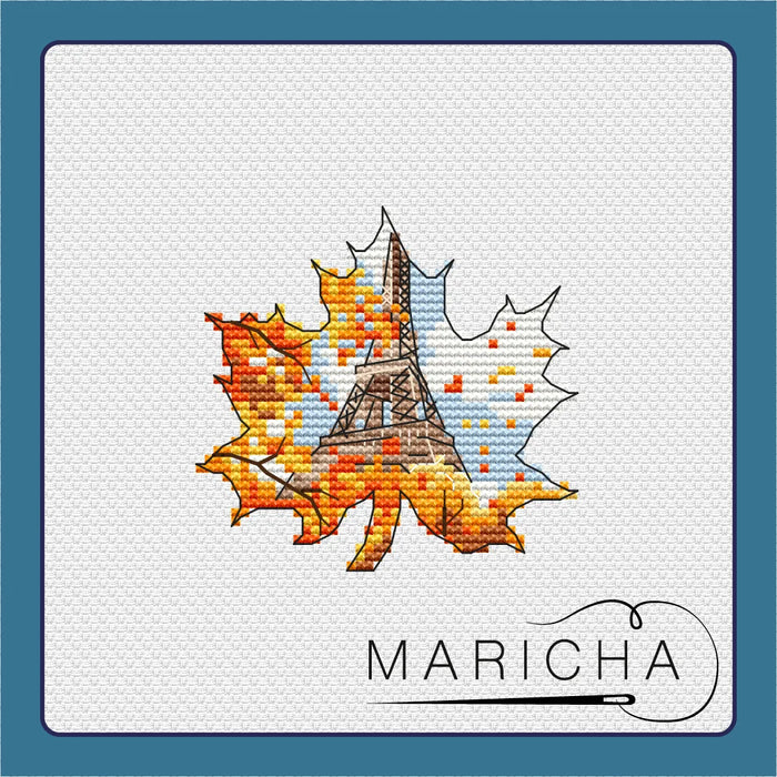 Paris - PDF Cross Stitch Pattern