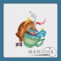 By Sea in Childhood - PDF Cross Stitch Pattern