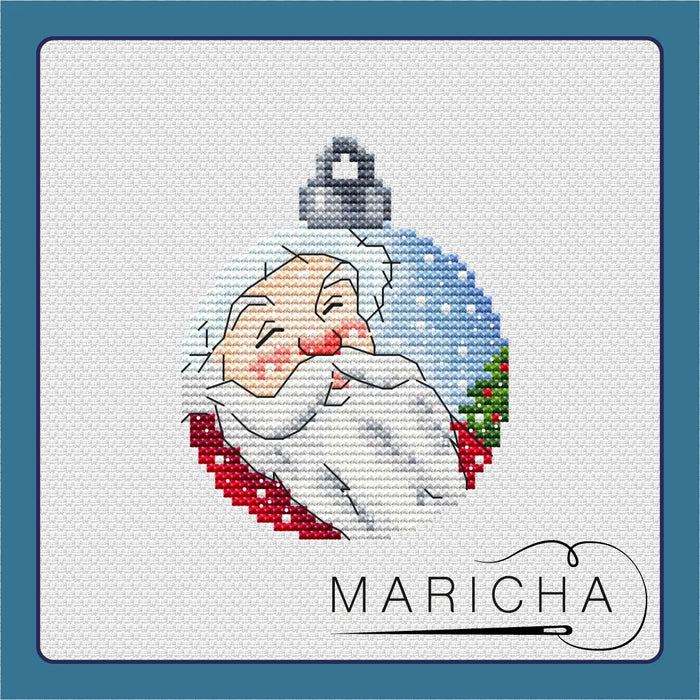 Christmas Ball. Moroz Ivanovich - PDF Cross Stitch Pattern