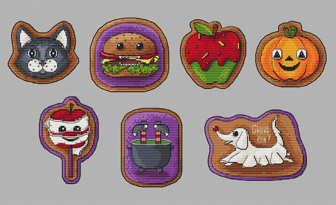 Creepy sweets - PDF Cross Stitch Pattern