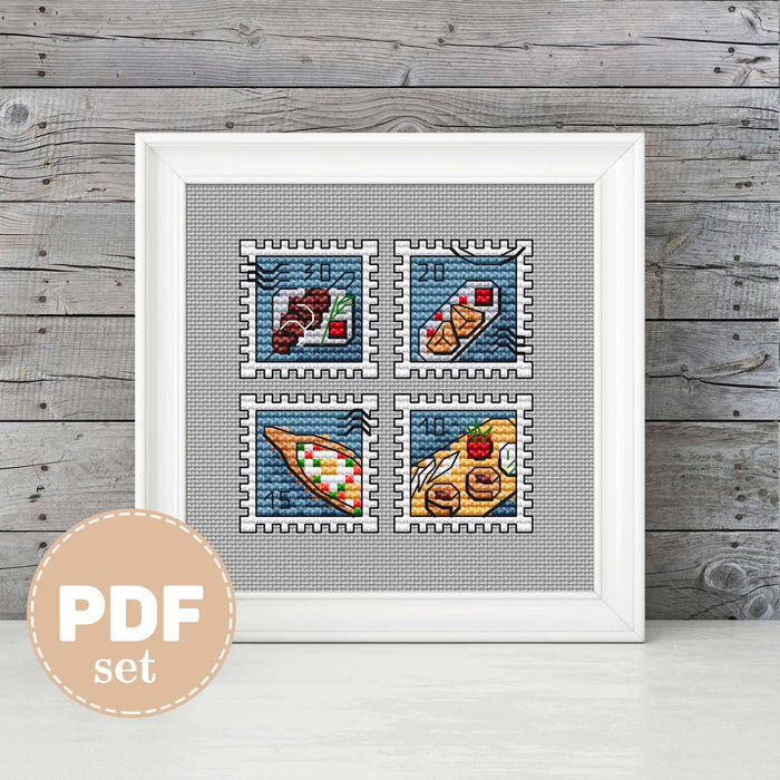 Bon appetite - PDF Cross Stitch Pattern