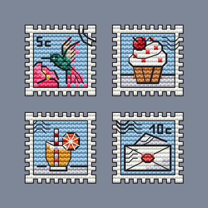 Such a different summer - PDF Cross Stitch Pattern