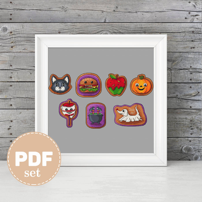 Creepy sweets - PDF Cross Stitch Pattern