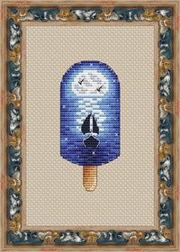 Ice Cream. Towards the dream - PDF Cross Stitch Pattern