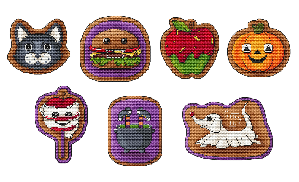 Creepy sweets - PDF Cross Stitch Pattern