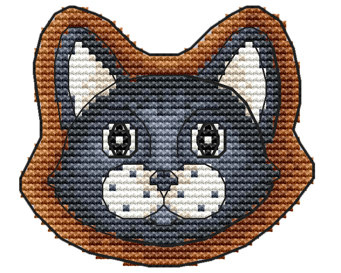 Cat - PDF Cross Stitch Pattern