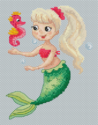 Sea Horse - PDF Cross Stitch Pattern