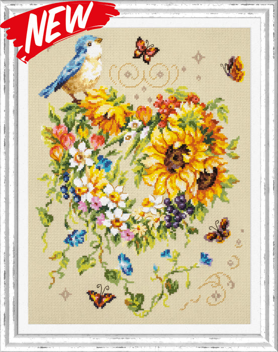 Inspiration of Your Heart 100-141 Counted Cross-Stitch Kit