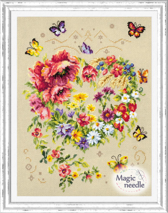 Shine of Your Heart 100-144 Counted Cross-Stitch Kit