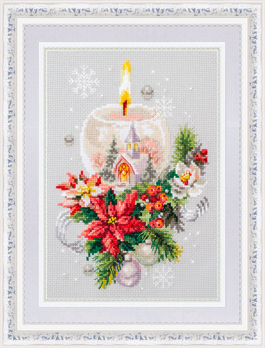 Сhristmas Candle 100-231 Counted Cross-Stitch Kit