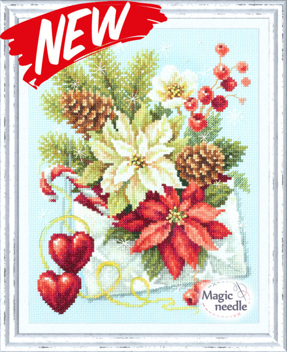 Merry Christmas! 100-241 Counted Cross-Stitch Kit