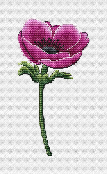 Anemone - PDF Cross Stitch Pattern