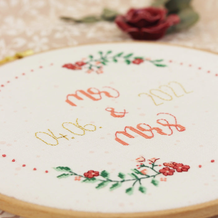 Mr & Mrs - Free PDF Cross Stitch Pattern