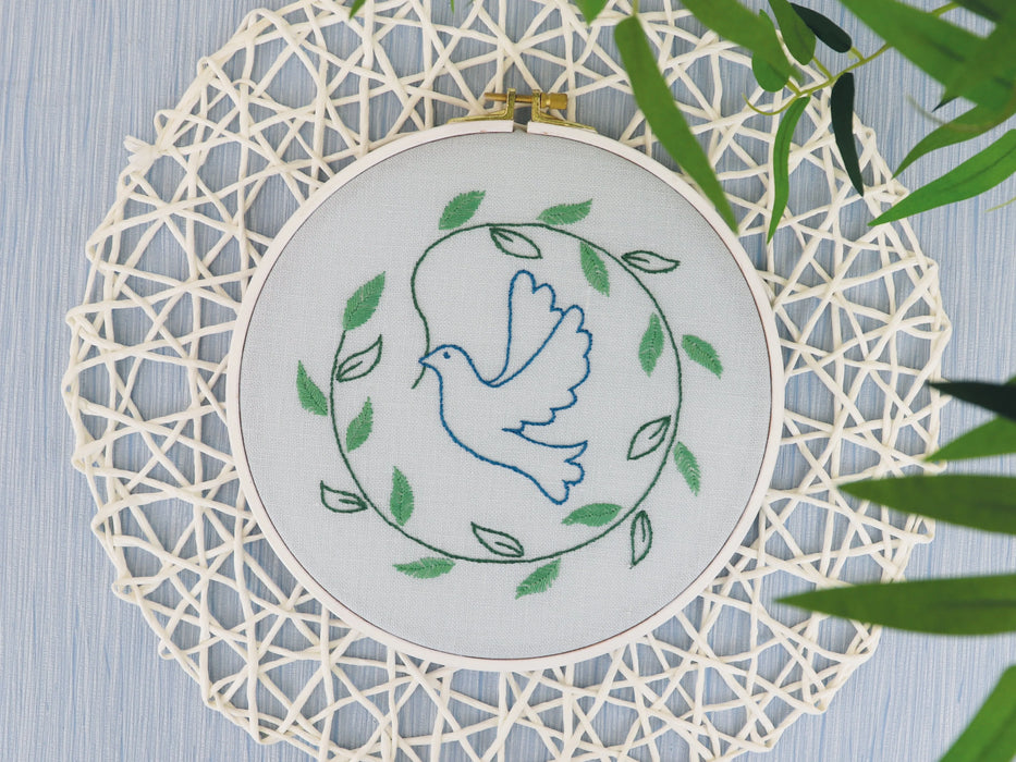 Peace Dove - Free PDF Cross Stitch Pattern