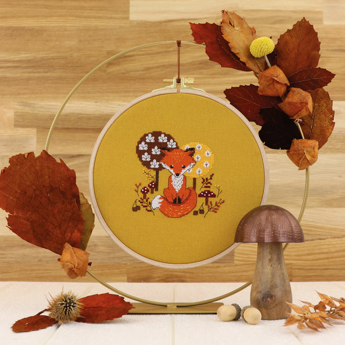 Autumn Fox - Free PDF Cross Stitch Pattern