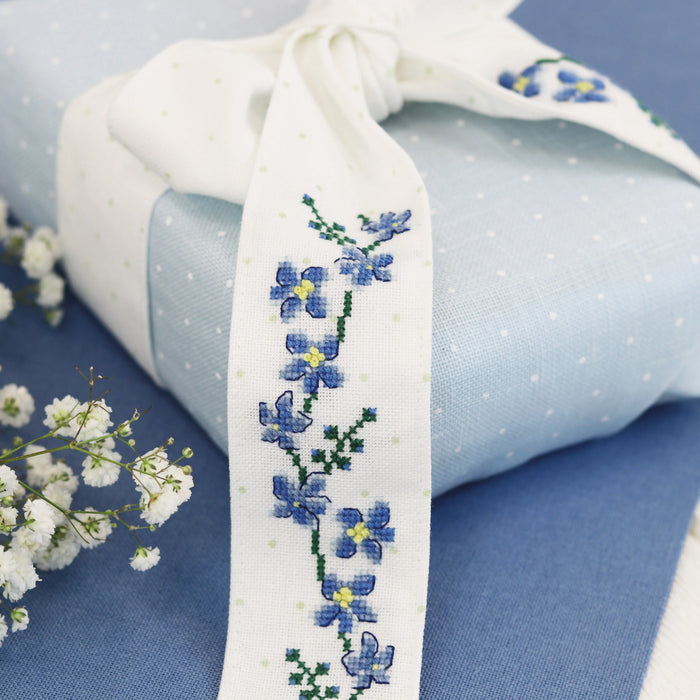 Forget me not - Free PDF Cross Stitch Pattern