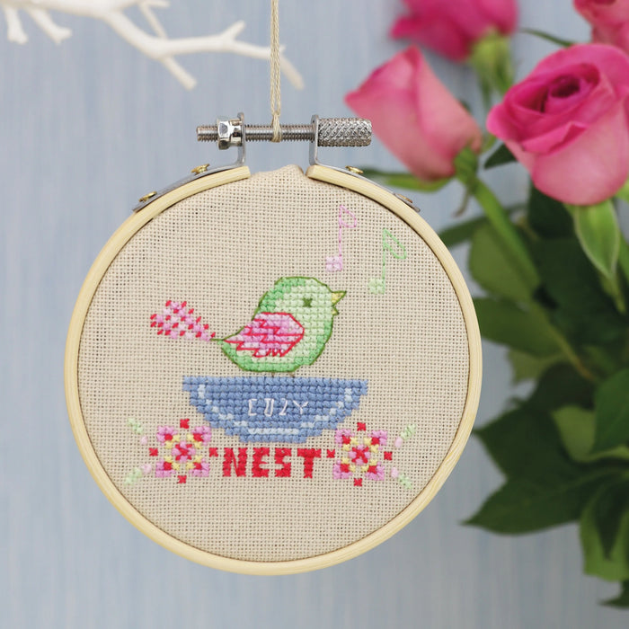 Birds & Branches - Free PDF Cross Stitch Pattern