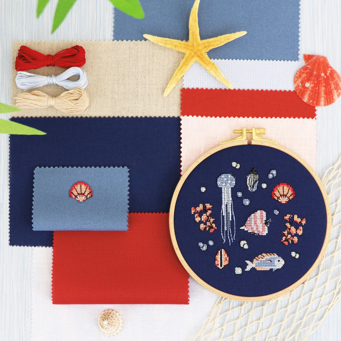 Underwater Life - Free PDF Cross Stitch Pattern