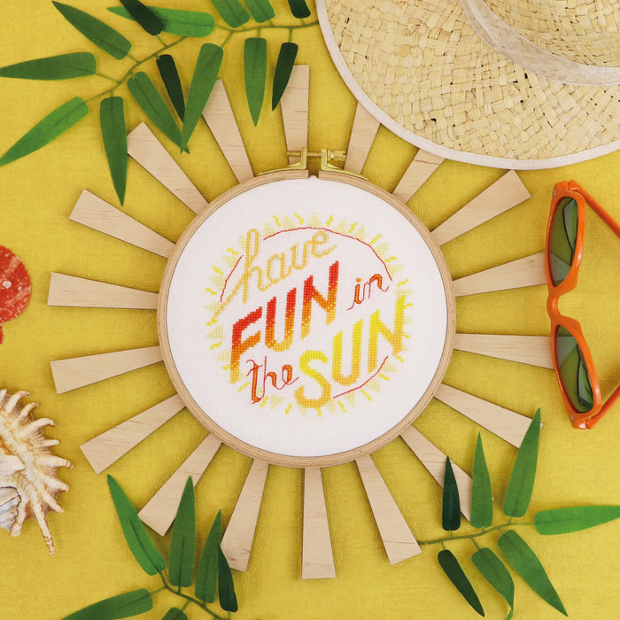 Fun in the Sun - Free PDF Cross Stitch Pattern