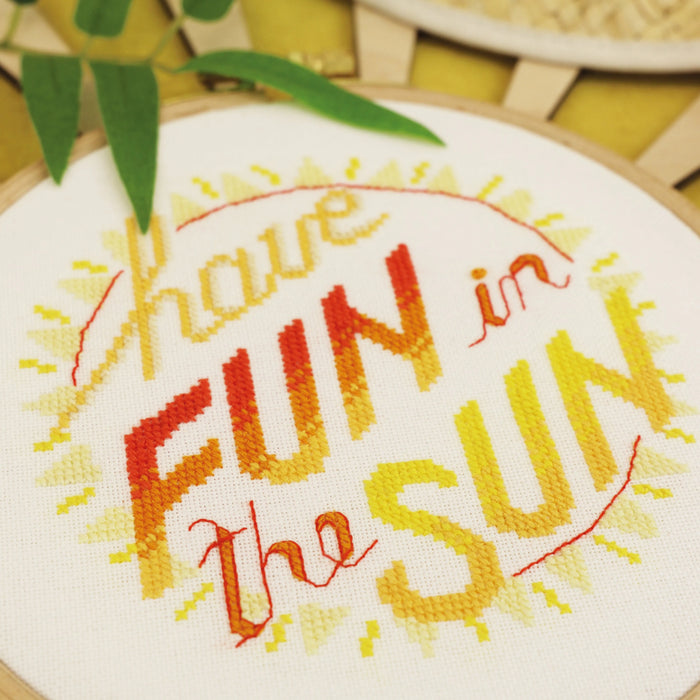 Fun in the Sun - Free PDF Cross Stitch Pattern