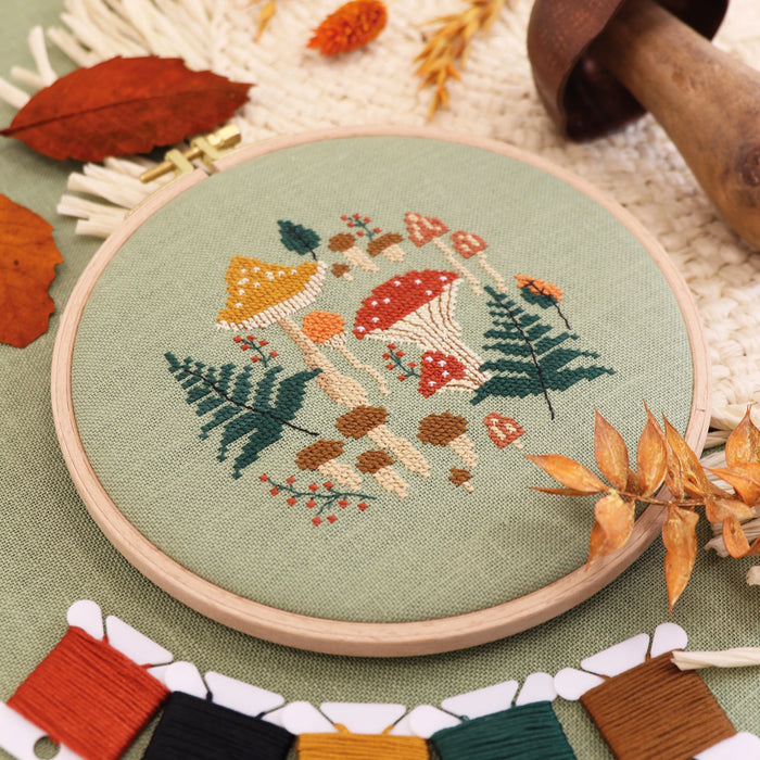 Autumn Forest - Free PDF Cross Stitch Pattern