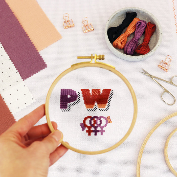 GRL PWR - Free PDF Cross Stitch Pattern