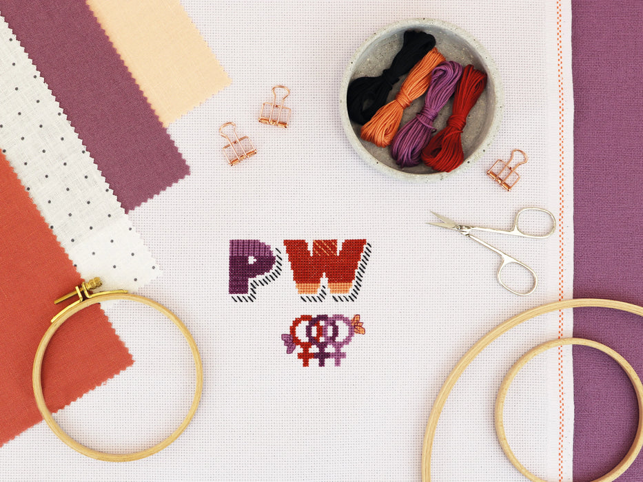 GRL PWR - Free PDF Cross Stitch Pattern