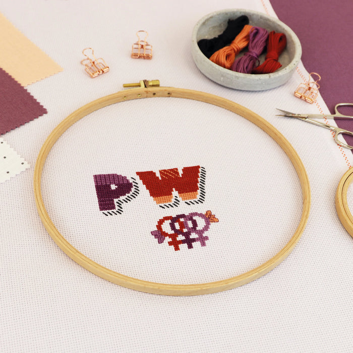 GRL PWR - Free PDF Cross Stitch Pattern