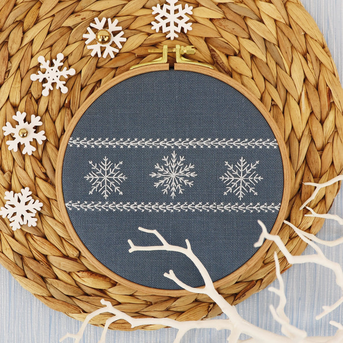 Snow Crystal - Free PDF Cross Stitch Pattern