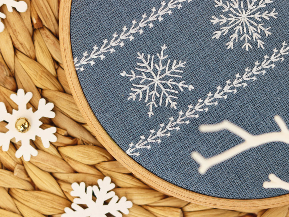 Snow Crystal - Free PDF Cross Stitch Pattern