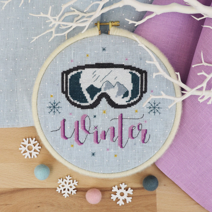 Ski & Snow - Free PDF Cross Stitch Pattern