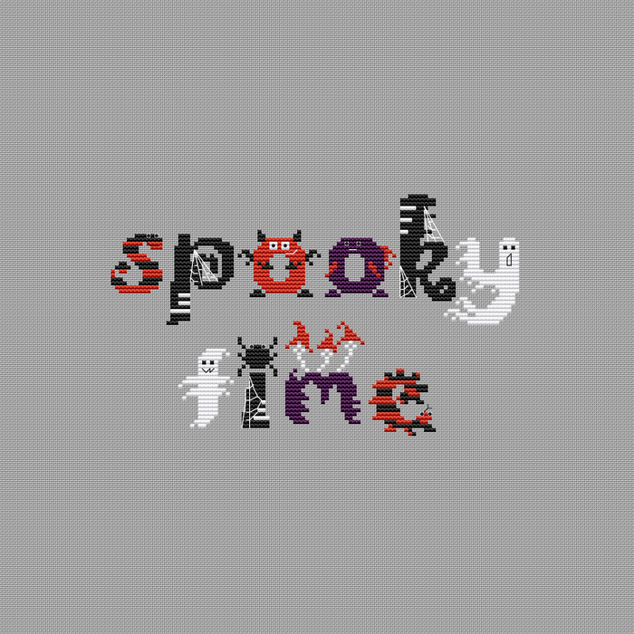 Spooky time - PDF Cross Stitch Pattern