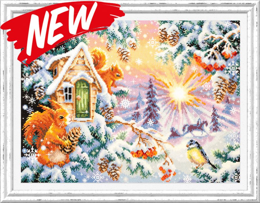 Winter Morning 110-700 Counted Cross-Stitch Kit