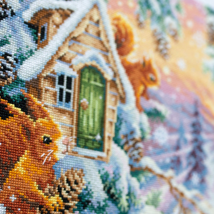 Winter Morning 110-700 Counted Cross-Stitch Kit