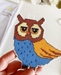 "Owls" 110CS Counted Cross-Stitch Kit - Wizardi