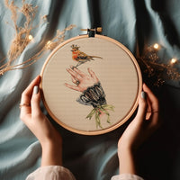 Bird King - PDF Cross Stitch Pattern