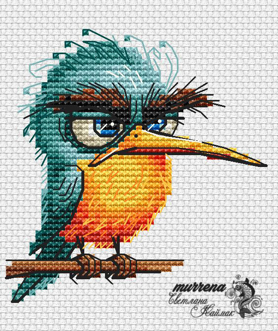 Offended - PDF Cross Stitch Pattern