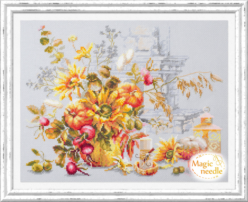 Autumn Improvisation 120-012 Counted Cross-Stitch Kit