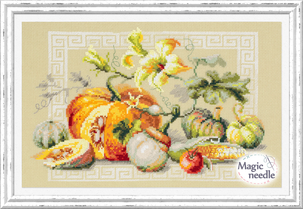 Pumpkin Fest 120-111 Counted Cross-Stitch Kit