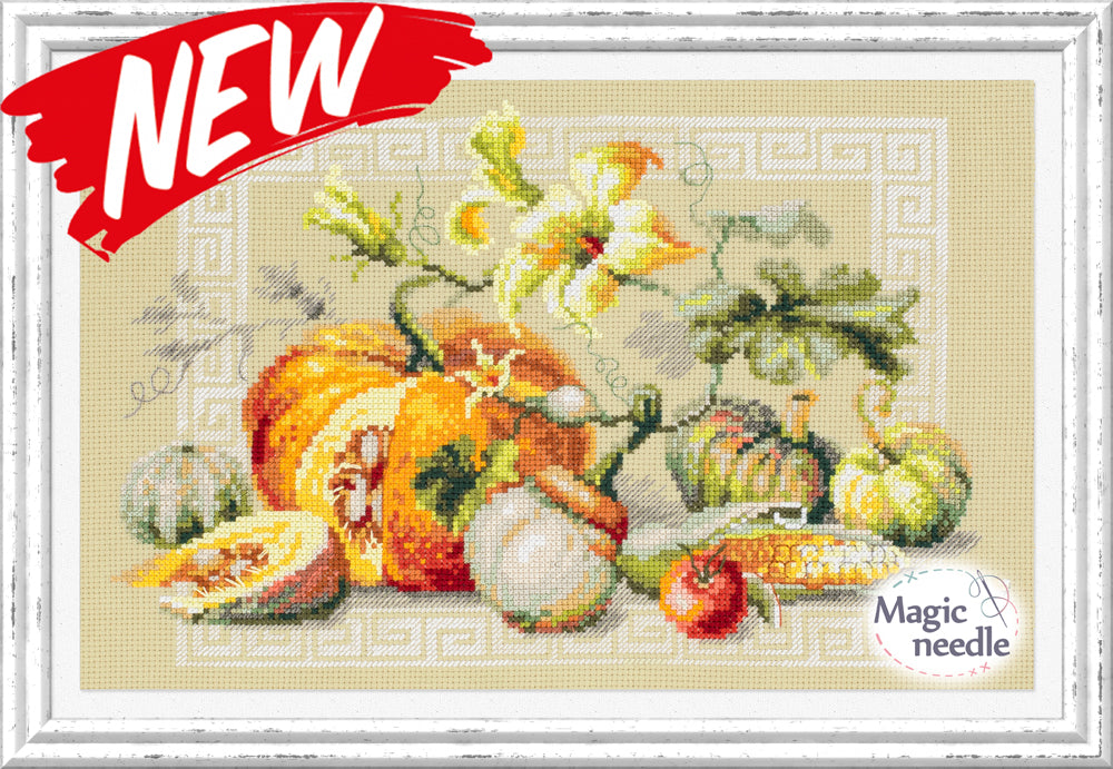 Pumpkin Fest 120-111 Counted Cross-Stitch Kit