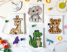 "Cute Animals" 121CS Counted Cross-Stitch Kit - Wizardi