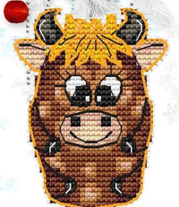 Christmas Toys. Bull - PDF Cross Stitch Pattern
